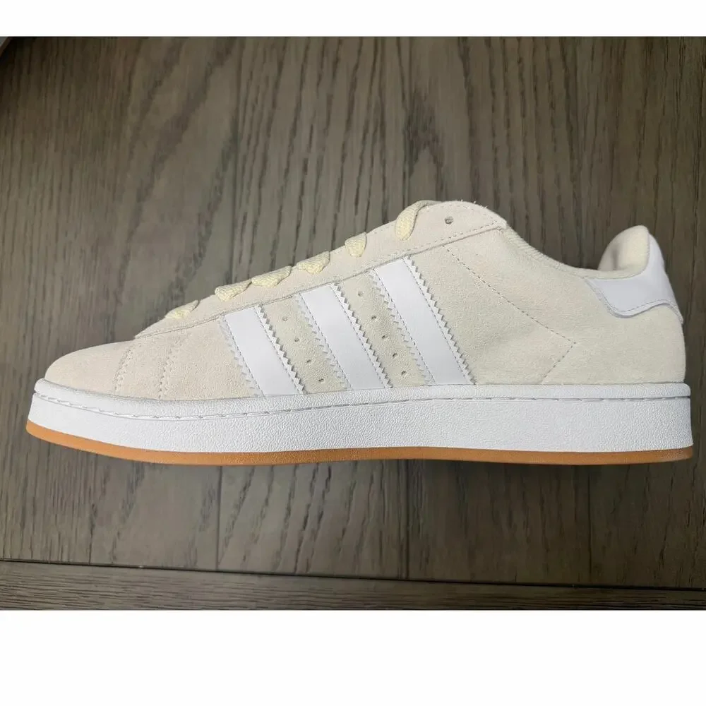 Adidas Campus 00s Wonder White Cloud White Gum Sneakers Men’s Size 8.5 NWT